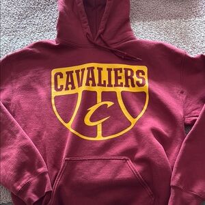 Cleveland Cavaliers Maroon Hoodie men’s medium